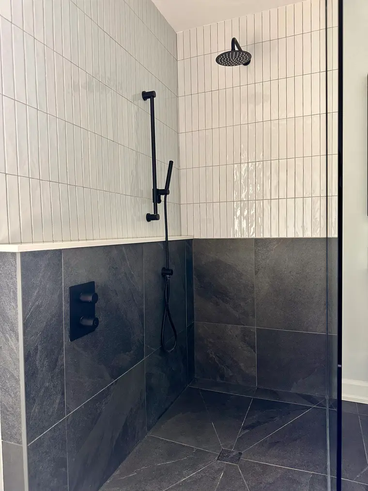 Salle de bain complète — réalisation Construction Voghel