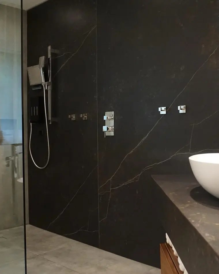 Salle de bain complète — réalisation Construction Voghel