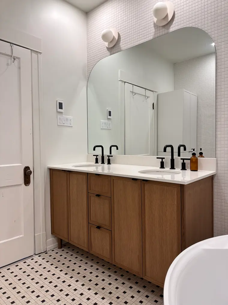 Projet Vautier — deux salles de bain de caractère